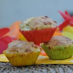 Mini-muffins au St Marcellin et à la Rhubarbe