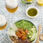 Buddha bowl au saumon et quinoa