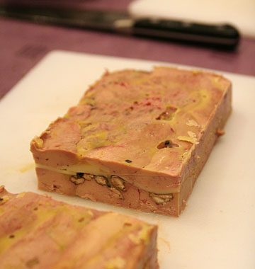 Foie gras de canard au comté et noix grillées, de David Zuddas