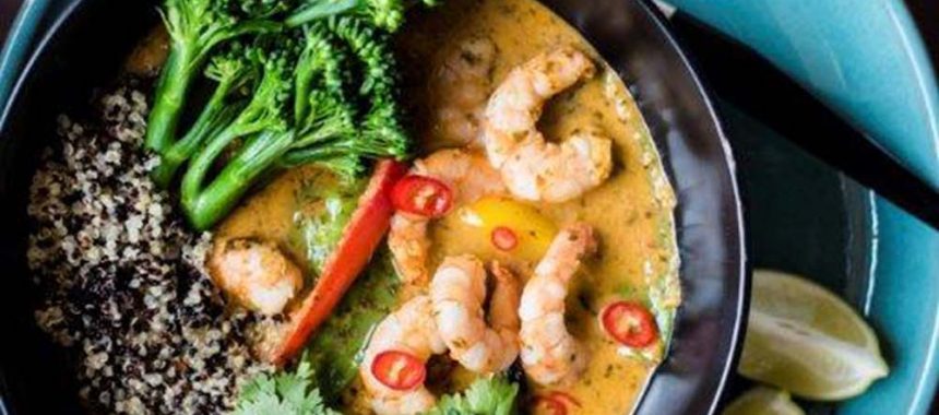 Curry thaï rouge au quinoa