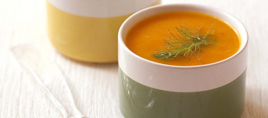 Soupe potiron carottes