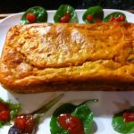 Cake au thon, tomate et olive