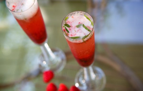 Cocktail rose sucré