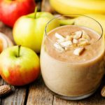 Smoothie pomme banane gingembre