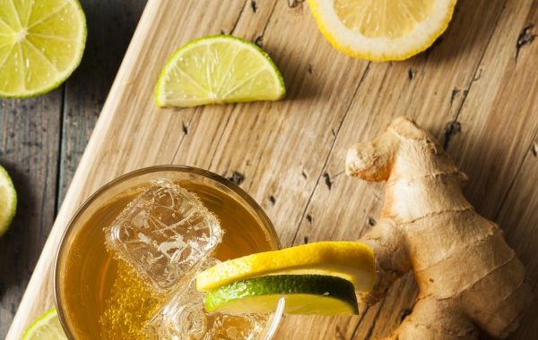 Cocktail Mali’clé vodka, citron et gingembre