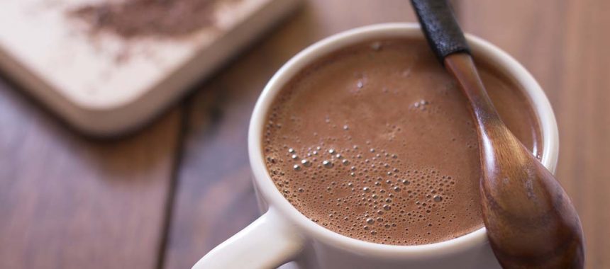 Chocolat chaud à la française – sans lait