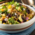 Quinoa salad à la mexicaine