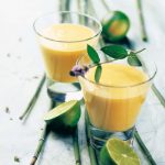 Cocktail sans alcool mangue coco citron vert
