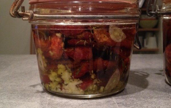 Tomates séchées à l’huile d’olives