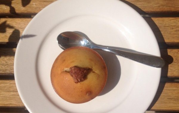 Muffin à la pâte de haricot rouge (anko)