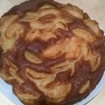 Gâteau aux pommes sans oeuf