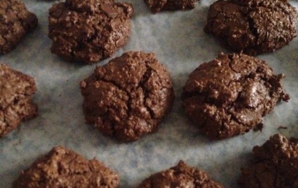 Cookies healthy (avoine, noix de coco, beurre de cacahuete)