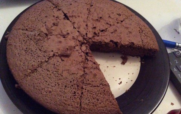 Gâteau au chocolat (sans beurre ni crème ni lait…)