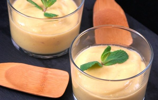 Crème de mangue facile et légère
