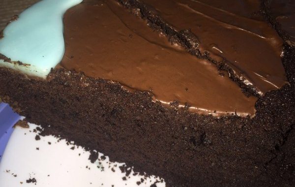 Gâteau au chocolat en poudre