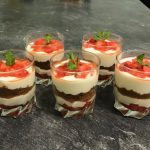 Verrine vanillée fraises-spéculoos