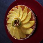Cheesecake exotique : nappage aux fruits de la passion et mousse de mangue