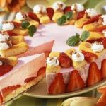 Gâteau aux fraises et au yaourt