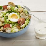 Salade césar et poulet grillé