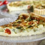Tarte courgette tomates ail persil