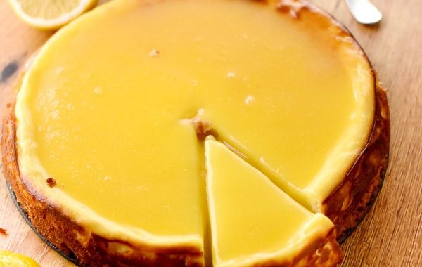Cheesecake au lemon curd