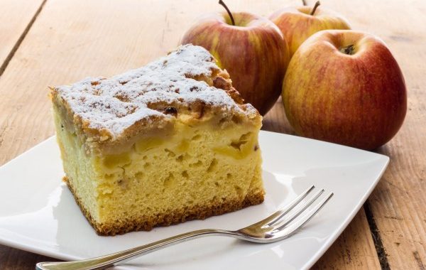 Gâteau aux pommes rapide