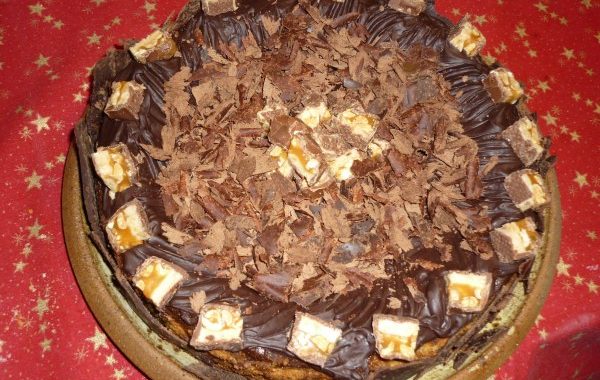 Cheesecake aux snickers