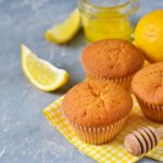 Muffins citron miel amandes