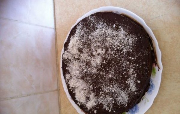 Gâteau cacao au coeur fondant de coco