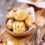 Chouquettes au beurre de cacahuètes