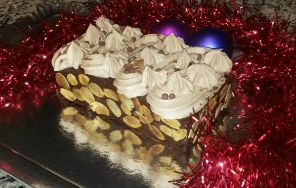 Délice de Noël aux deux chocolats