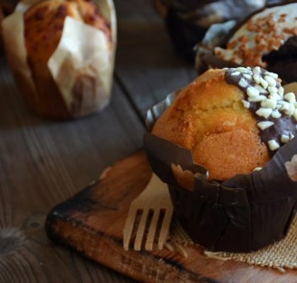 Muffins chocolat-noix de coco (sans gluten et sans lait)