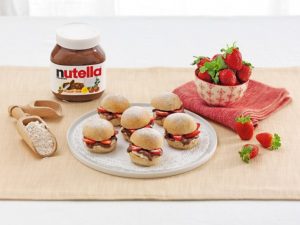 Panini au Nutella® et aux fraises