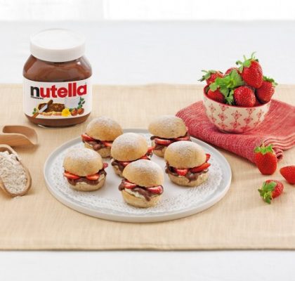 Panini au Nutella® et aux fraises