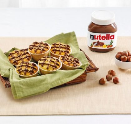 Trio de mini-muffins au Nutella®