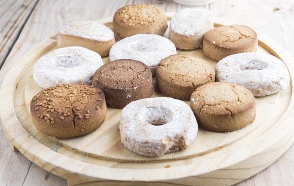 Mantecaos à la cannelle (biscuits marocains)