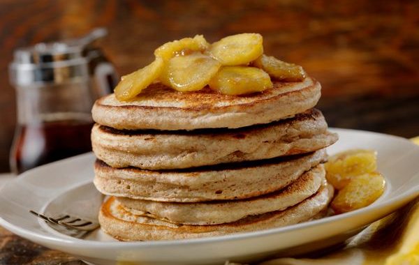 Pancakes à la banane (Tortitas de banano)