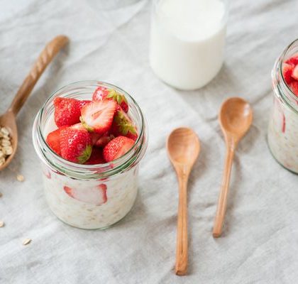 Porridge aux fraises au Thermomix
