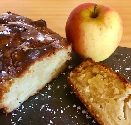 THE gâteau aux pommes
