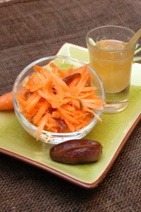 Salade de carottes orientale