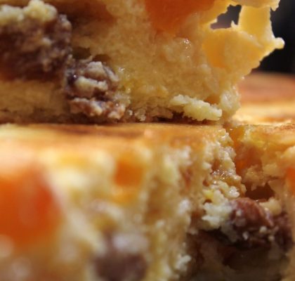 Gâteau rustique aux abricots