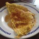 Omelette au sucre