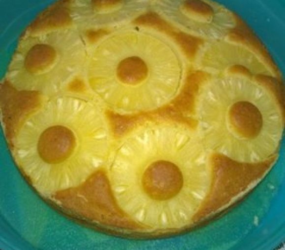 Gâteau à l'ananas