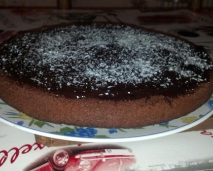 Gâteau léger au chocolat noir