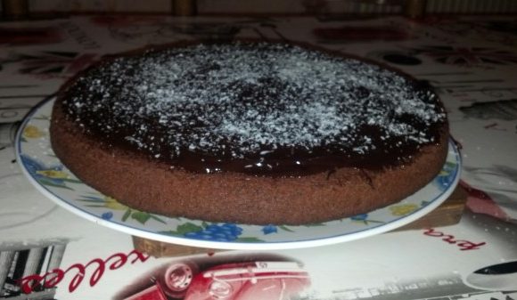 Gâteau léger au chocolat noir