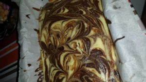 Brownie marbré cheesecake