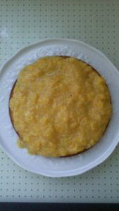Fausse tarte moelleuse aux agrumes (léger)