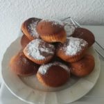 Muffins smarties – chocolat blanc-coeur nutella