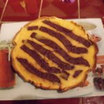 Tarte tigrée Citron/ chocolat