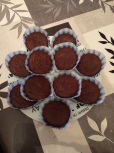 Mini gâteaux choco-amandes (sans gluten)